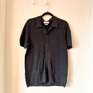 Urban Outfitters Short Sleeve Knit Button Up Cardigan Sweater Size S